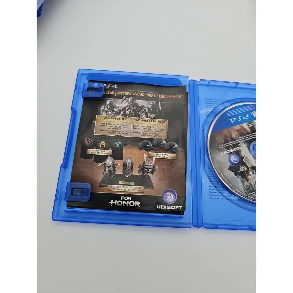 For Honor (Sony PlayStation 4, 2017). Tested. CIB. Very Good Condition.
